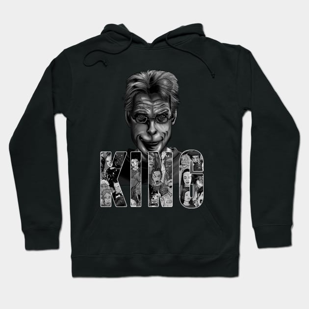 Stephen King Hoodie by Hvmbertogarza